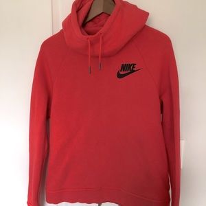 Nike Funnel Neck Hooded Sweat Shirt